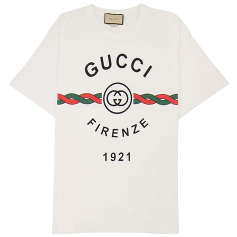 gucci 616036|Cotton jersey 'Gucci Firenze 1921' T.